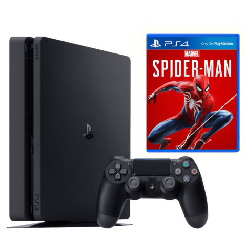 PlayStation 4 Slim 1 Tb + диск Marvel's Spider-man